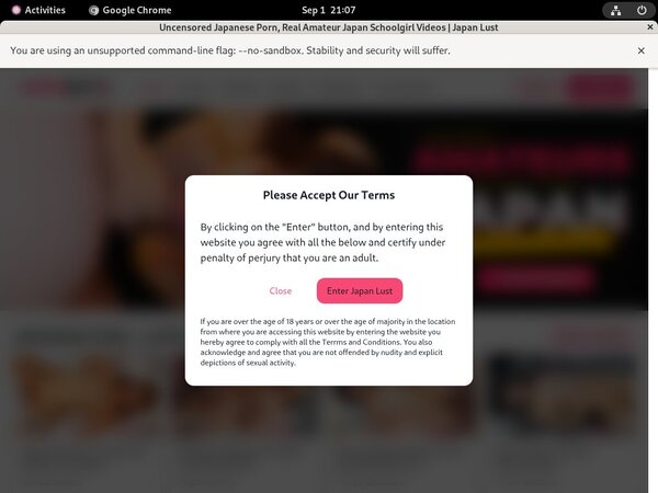 Account Premium Japan Lust