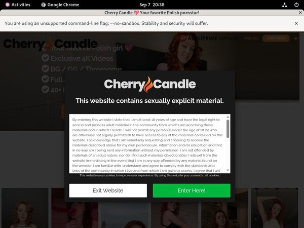 Accounts Free Cherrycandle