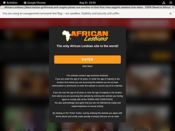 Africanlesbians.com Paypal Signup