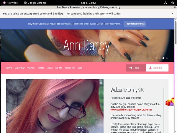 Ann-darcy.com Payment