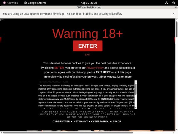 CBT And Ball Busting Porn Passwords