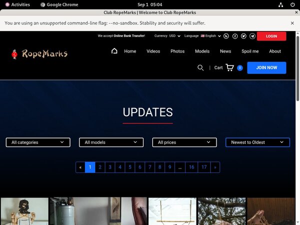 Clubropemarks.com Membership Plan