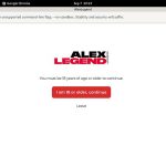 Com Alexlegend Discount Code