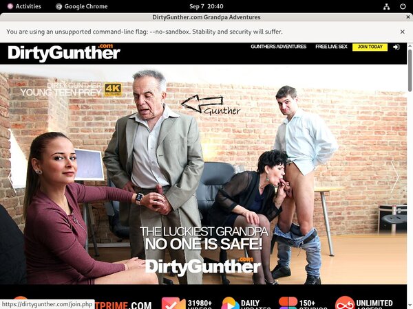 Dirty Gunther Join Form