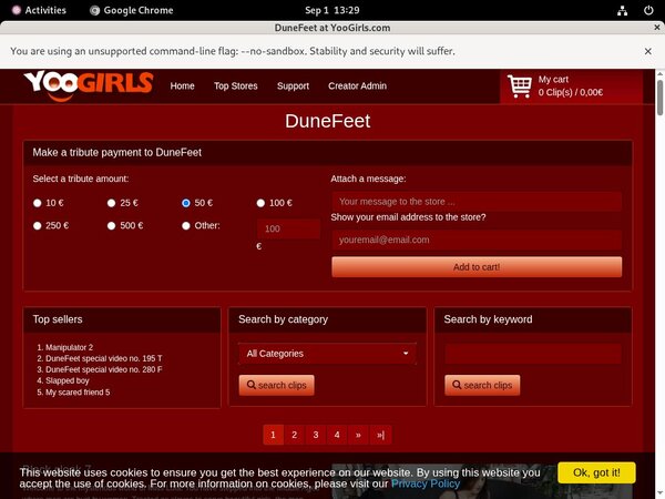 Dunefeet Clips
