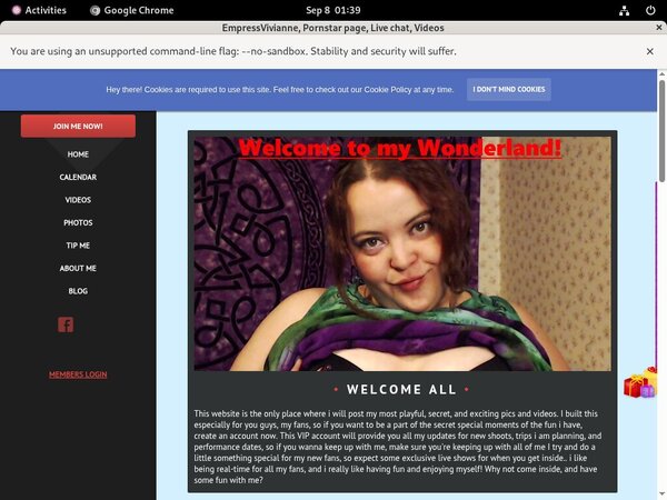 Empressvivianne.modelcentro.com Full Version