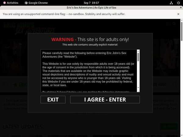 Eric Johns Adventures Free Clips