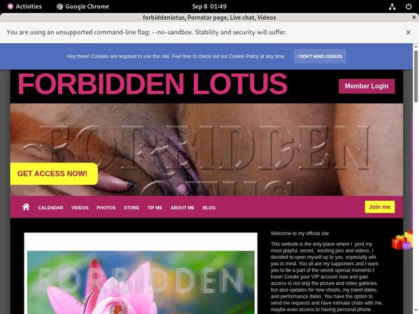 Forbiddenlotus Free Trial Account