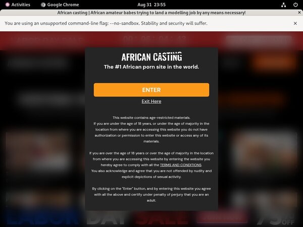 Free African Casting Trial Offer