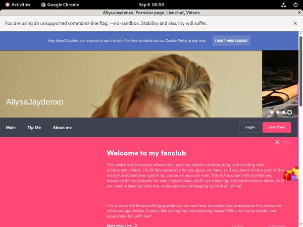 Free AllysaJaydenxo Discount Membership