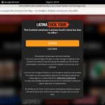 Free Latina Fuck Tour User And Pass