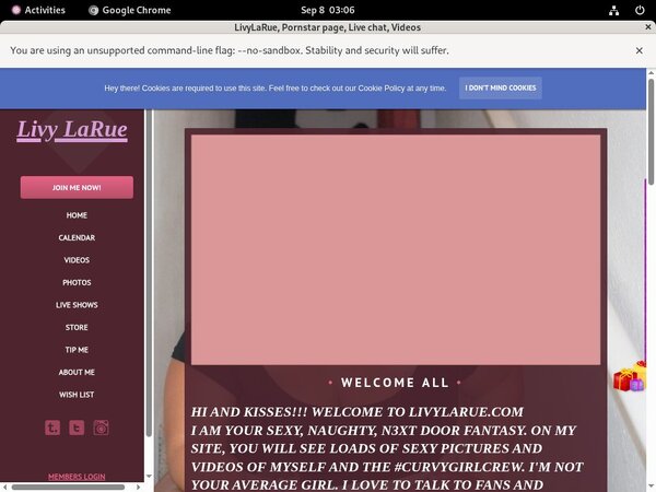 Free LivyLaRue Account Login