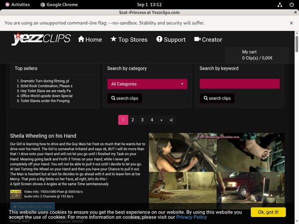 Free Scat-princess Discounts