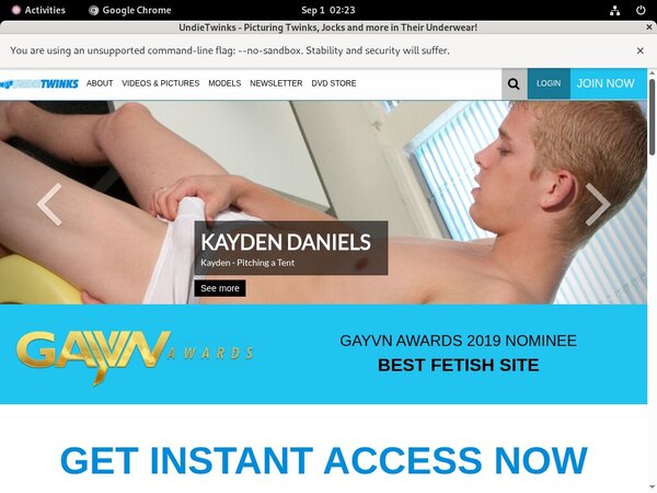Free Undietwinks.com Sign Up