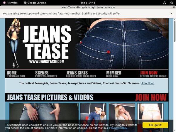 Get Jeans Tease Discount Deal