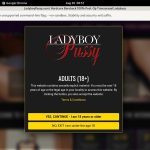 Get Ladyboypussy Discount Membership