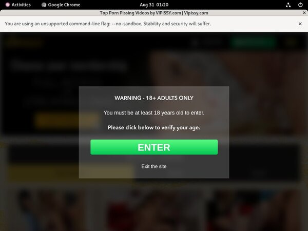 Get Vipissy.com Account