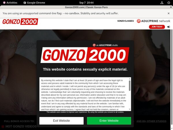 Gonzo2000.com Limited Discount Gonzo2000.com Limited Discount