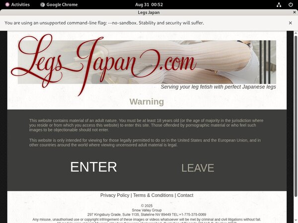 Japanlegs Login Password