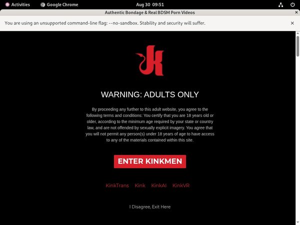 Kinkmen.com Discount Vendo