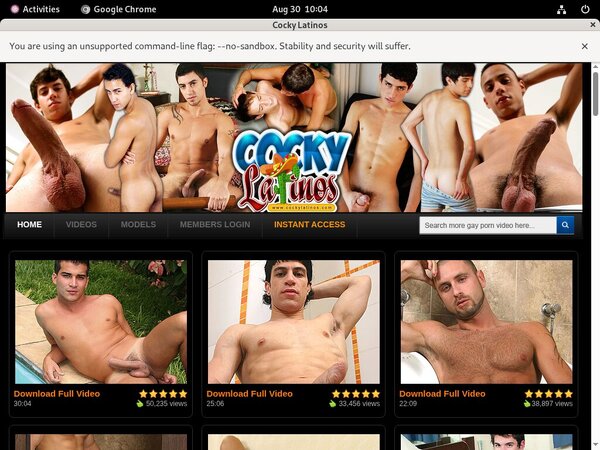 Latinos Cocky Premium Account