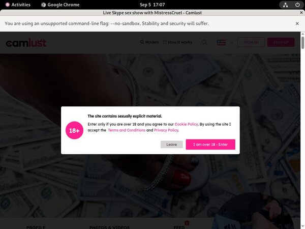 Mistress Cruel Lifetime Membership