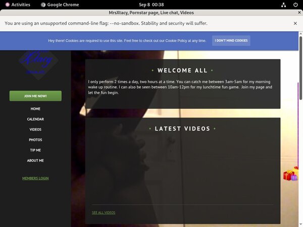MrsXtacy Accounts Passwords
