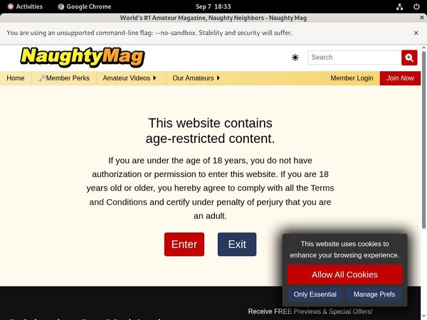 Naughtymag.com $1 Trial