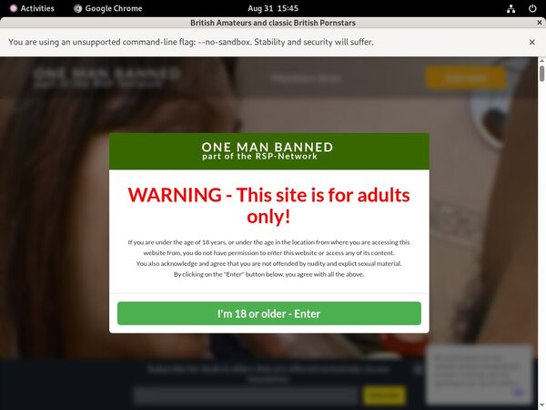 Onemanbanned.tv Kennwort