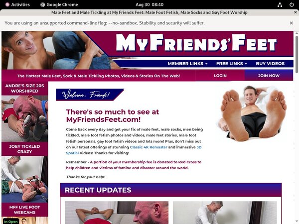 Pass For Myfriendsfeet
