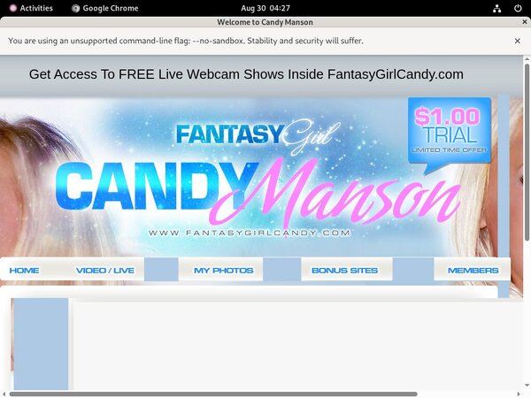 Paypal Fantasygirlcandy.com Com