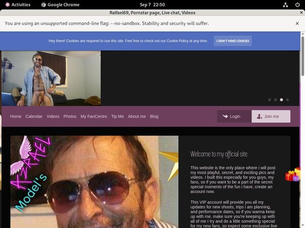 Ralfael69.modelcentro.com Porn Clips