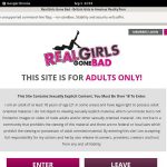 Real Girls Gone Bad Paypal Register