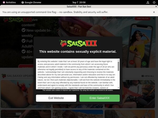 Salsa XXX Premium Account Free