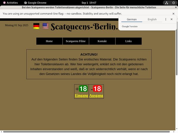 Scatqueensberlin With Mastercard