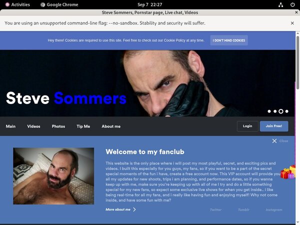 Stevesommersxxx.com Membership Discount