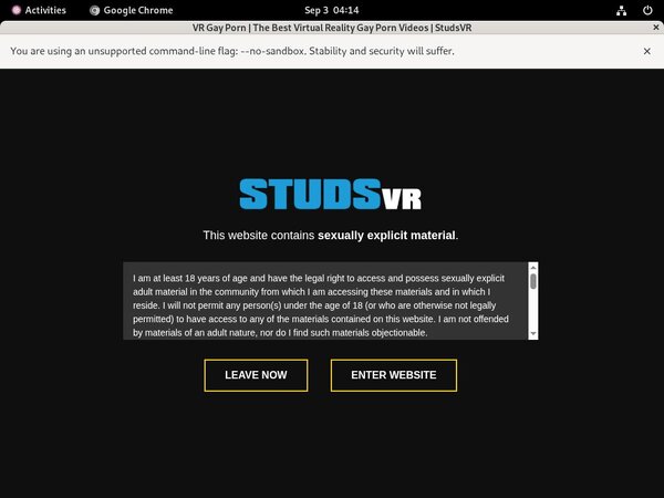 Studsvr.com Membership Trial