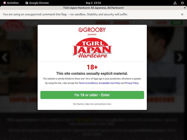 Tgirljapanhardcore Checkout Page