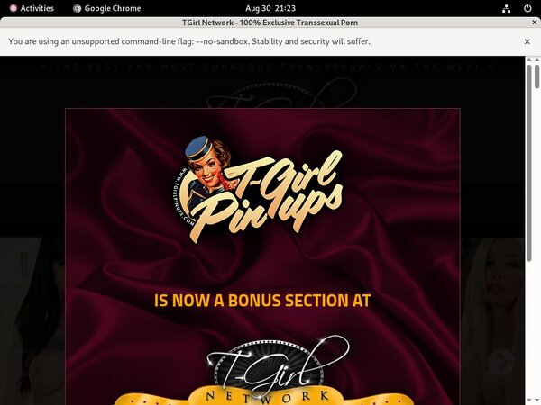 Tgirlpinups.com With Pay Safe Card