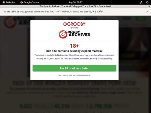The Grooby Archives Discreet Billing