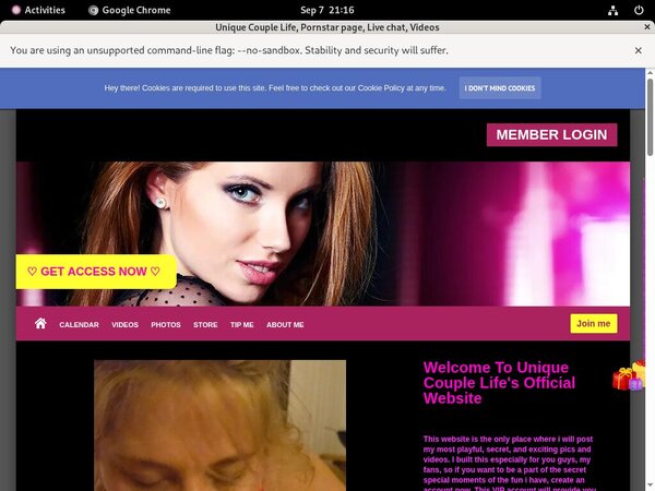 UniqueCoupleLife Trial Sign Up