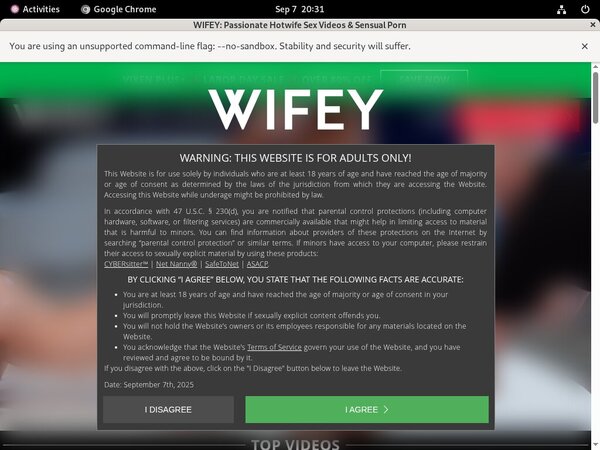 Wifey Promo Offer