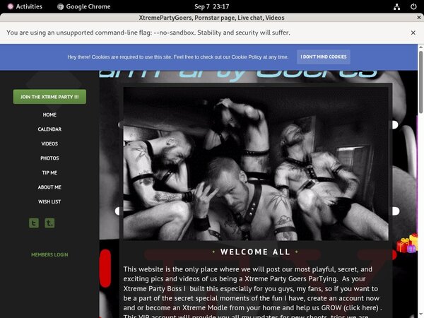 XtremePartyGoers Discreet