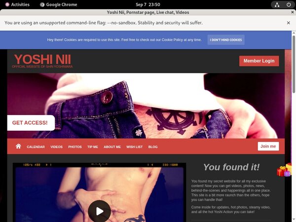 Yoshi Nii Promo Deal